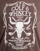 Swing Juice Golf & Whiskey Unisex T-Shirt