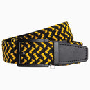 Nexbelt - Braided Black & Gold Golf Ratchet Belt 1.38" [35mm]