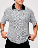 Labyrinth Polo - White / Black