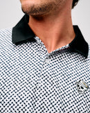 Labyrinth Polo - White / Black