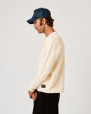 Devereux Men's Waffle Golf Crewneck – Bone