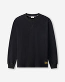 Devereux Men's Waffle Golf Crewneck – Faded Black