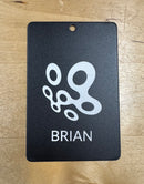 Golf Guys Black Bag Tag