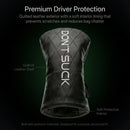 Aiming Fluid Golf Don’t Suck™ Driver Headcover — Premium Black Diamond Quilted Fit (460cc)