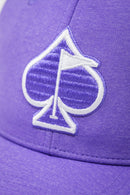 Pins and Aces Performance Spade Hat - Lavender