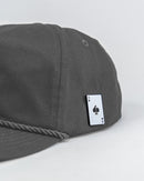 Pins and Aces Heritage Rope Hat - Charcoal