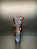 ParWestGolf Skulls & Roses Canvas Headcover