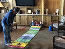 Eyeline Golf Roll the Rock Putting Challenge Mat (10'x2')