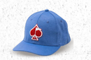 Pins and Aces Performance Spade Hat - Blue