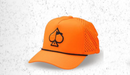Pins and Aces Perforated Rope Hat - Highlighter Orange