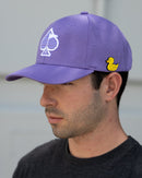Pins and Aces Performance Spade Hat - Lavender