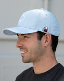 Pins and Aces Performance Spade Hat - Carolina Blue