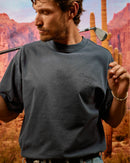 Devereux Faded Skull Caddie Tee -  Faded Indigo