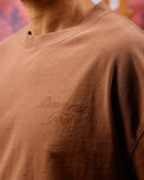 Faded Skull Caddie Tee - Faded Salmon