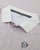 Devereux Labyrinth Polo - Grey / White