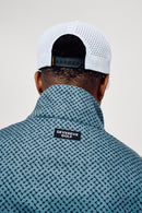 Devereux Pullover Piped QTR Zip - Western Sky Labyrinth
