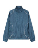 Devereux Pullover Piped QTR Zip - Western Sky Labyrinth