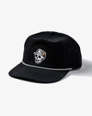 Devereux Skull Caddie Performance Rope Hat - Black