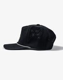 Devereux Skull Caddie Performance Rope Hat - Black