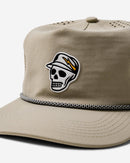 Devereux Skull Caddie Performance Rope Hat - Bone