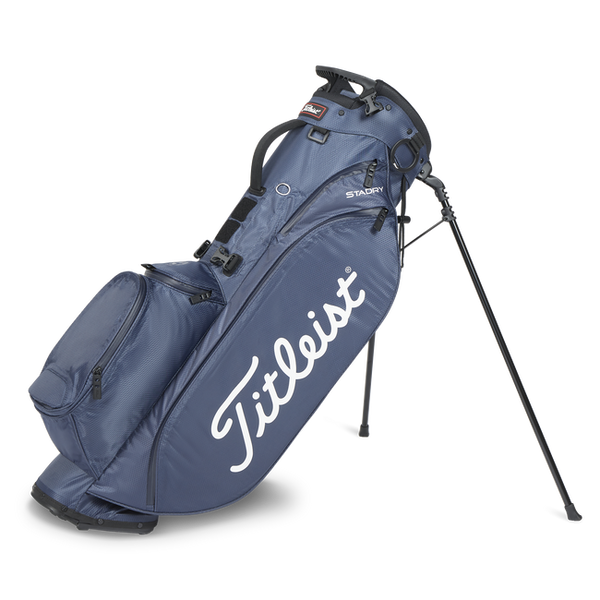 Titleist スタドラ ゴルフバッグ 青黒 Titleist Players 4 StaDry Stand Bag