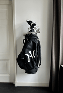 ClubsDock Pro Black Golf Bag Storage Stand