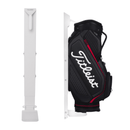 ClubsDock Pro White Golf Bag Storage Stand