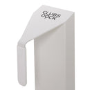 ClubsDock Pro White Golf Bag Storage Stand