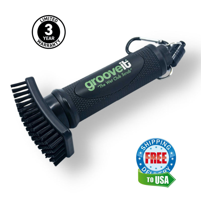 Grooveit  Brush  –  Grooveit   miniG   –   Compact   Dry   Golf   Brush