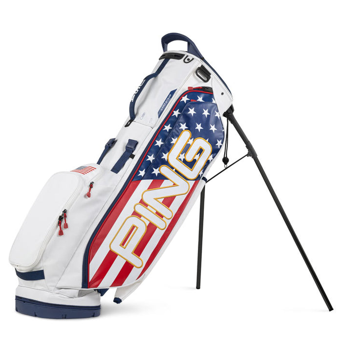 PING ゴルフバッグ アメリカ国旗デザイン Ping Hoofer Lite