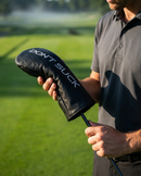 Aiming Fluid Golf Don’t Suck™ Driver Headcover — Premium Black Diamond Quilted Fit (460cc)