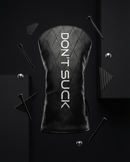Aiming Fluid Golf Don’t Suck™ Driver Headcover — Premium Black Diamond Quilted Fit (460cc)