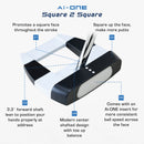 Odyssey Golf Ai-ONE Square 2 Square Jailbird Putter
