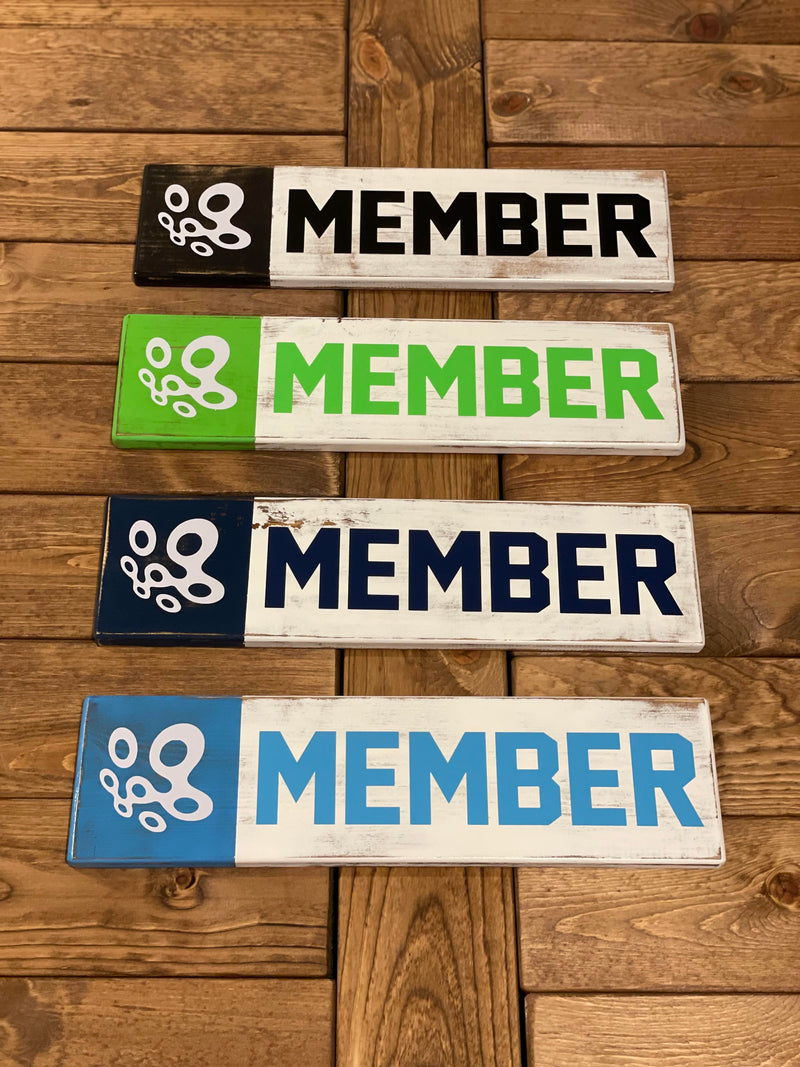 Golf Guys Member Sign by Squid Designs