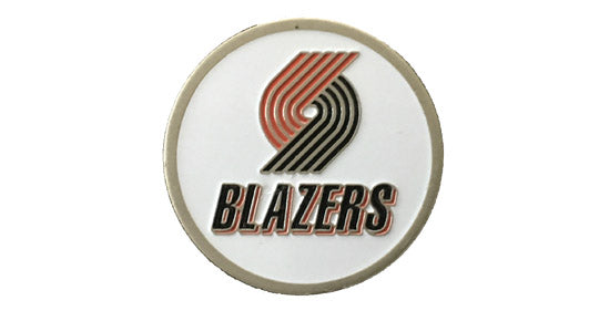 Portland Trail Blazers 90's Era Logo Ball Marker